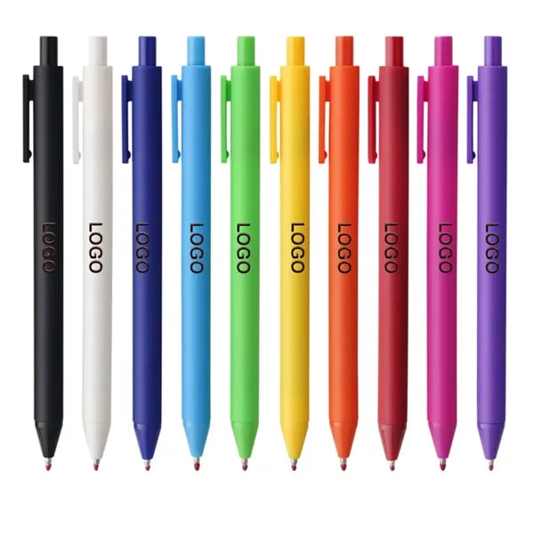 Cono Rubberized Plastic Pen