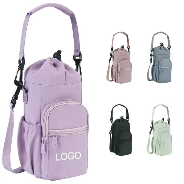 Crossbody Insulated Water Bottle Holder