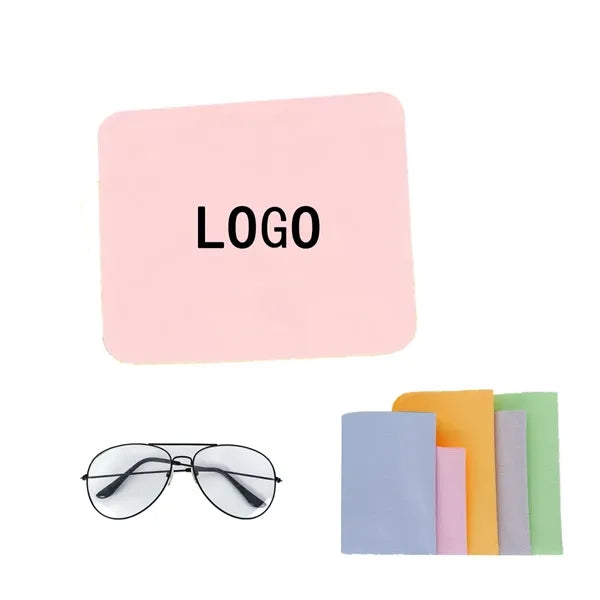 Colourful Soft Fashion Suede Eyeglass Cloth