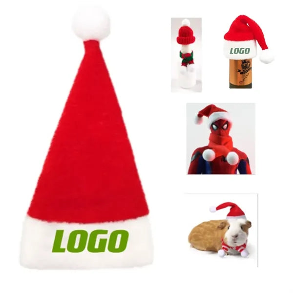 Plush Mini Christmas Santa Cap