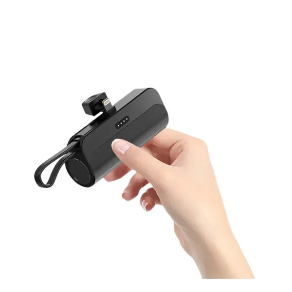 Mini 2000mAh Power Bank with Built in Cables