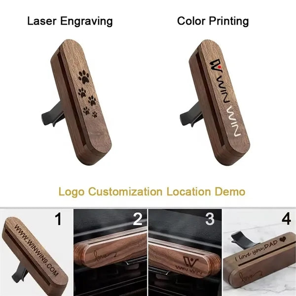 Car Air Freshener Diffuser with Vent Clip