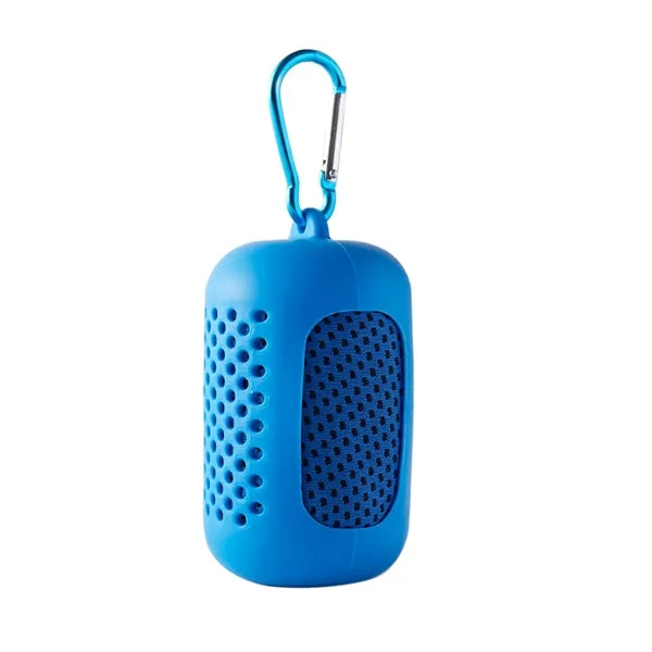 Cooling Sports Towel With Silicone Storage