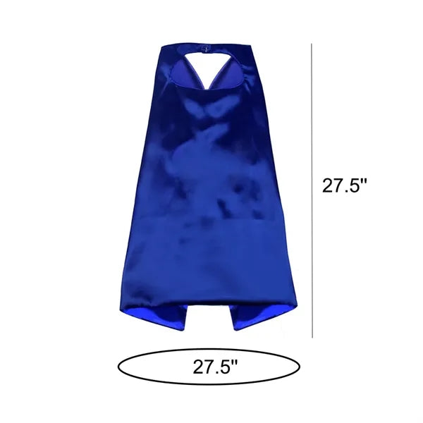 27.5'' Double-Sided Halloween Dress Up Cosplay Cape for Kids