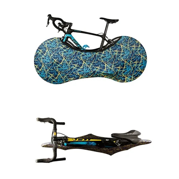 Stretchy Bike Dust Wheel Cover Washable Bicycle Protection