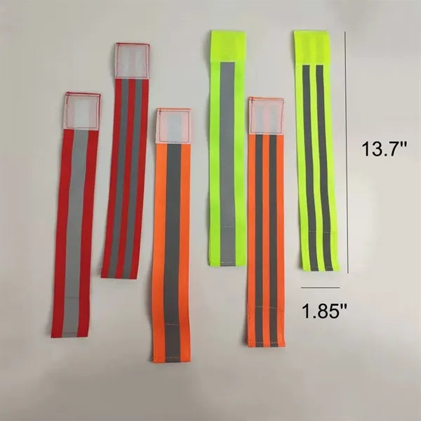 High Visibility Elastic Reflective Bands For Wrist Arm Leg