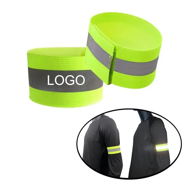 High Visibility Elastic Reflective Bands For Wrist Arm Leg