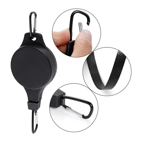Retractable Plant Hanger Pulley with Rope