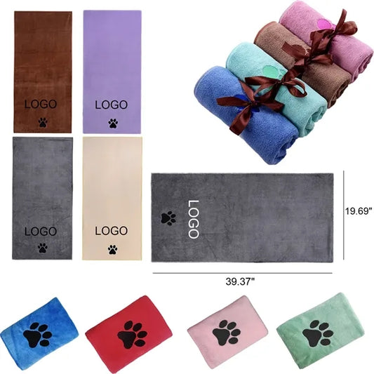 Microfiber Soft Quick Drying Pet Towel