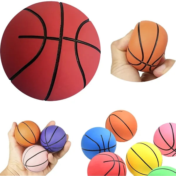 Mini Elastic Rubber Basketball