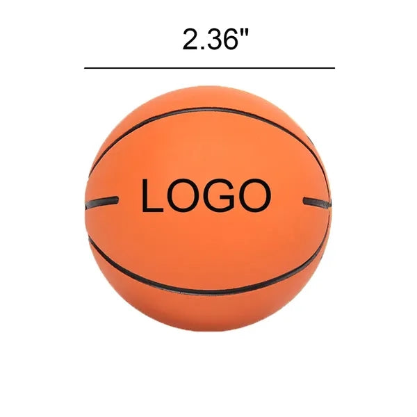 Mini Elastic Rubber Basketball