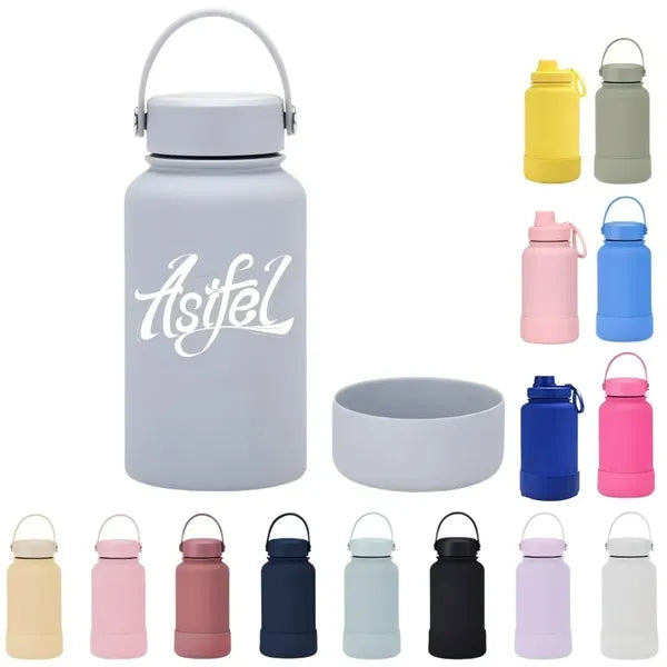 22 Oz Insulated Sports Water Bottle with non-slip base