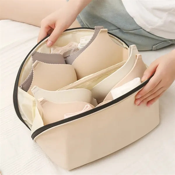 Simple Large Capacity Portable Travel Underwear Organizer.