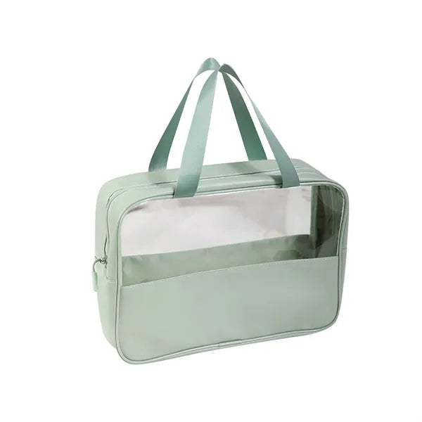 Transparent PVC Cosmetic Bag .