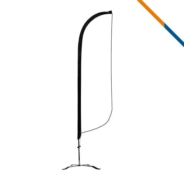 10' Tevvy Single-Sided Feather Flag
