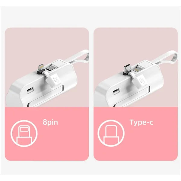 5000mAh Mini Portable Charger Small Power Bank