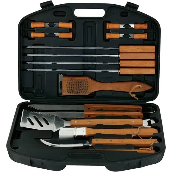 Deluxe BBQ Tool Set-19 PCS