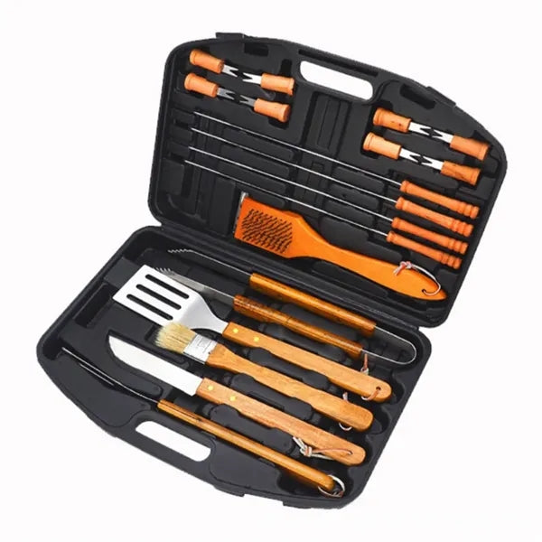 Deluxe BBQ Tool Set-19 PCS