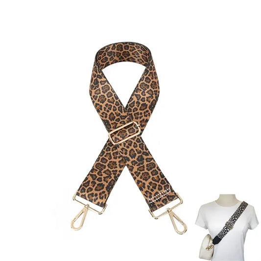 Full Color Adjustable Crossbody Bag Straps with Metal Hooks