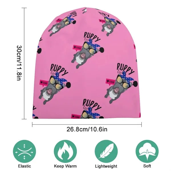 Custom Logo Skull Caps Bulk