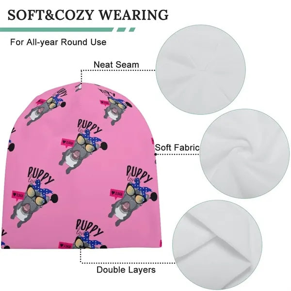 Custom Logo Skull Caps Bulk