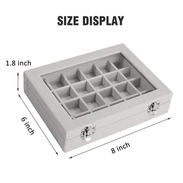 Ewelry Ring Display Organiser Box