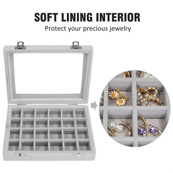 Ewelry Ring Display Organiser Box