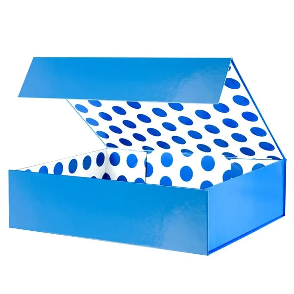 Large Blue Gift Box