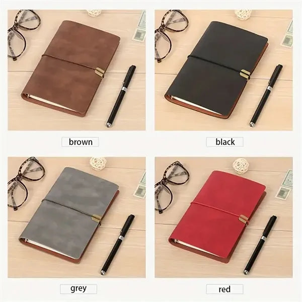 A6/A5/B5 Refillable Leather Notebook