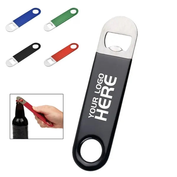 Vinyl Coated Stainless Steel Bottle Opener Middle Size