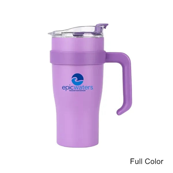 30 oz Tumbler Stainless Steel Double Wall Mug Straw and Lid