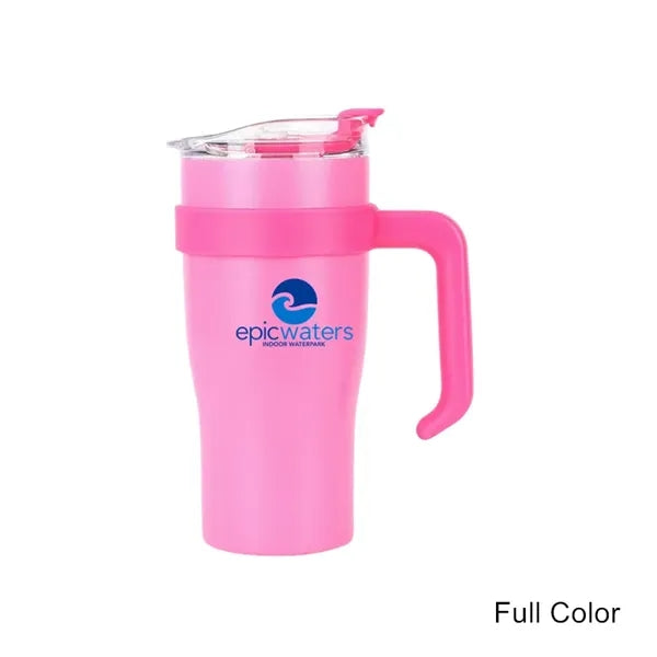 30 oz Tumbler Stainless Steel Double Wall Mug Straw and Lid