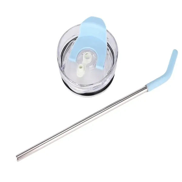 30 oz Tumbler Stainless Steel Double Wall Mug Straw and Lid