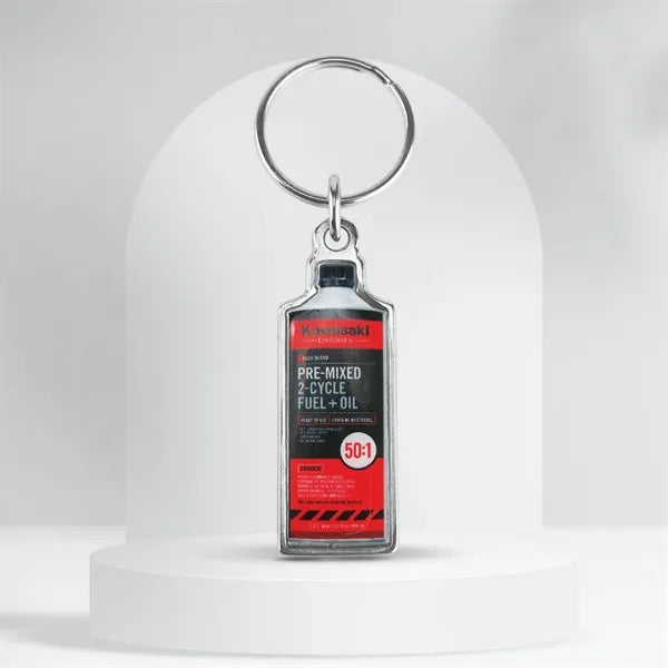 Shape Hand Crafted Metal Keychain