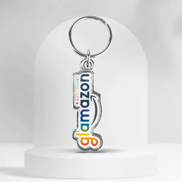 Shape Hand Crafted Metal Keychain