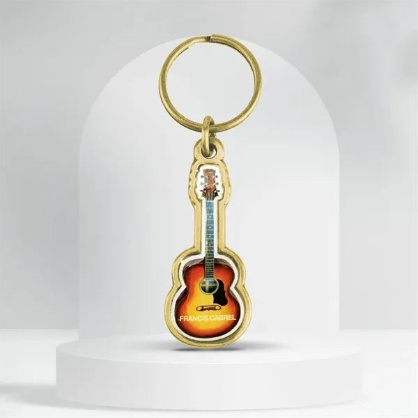 Shape Hand Crafted Metal Keychain