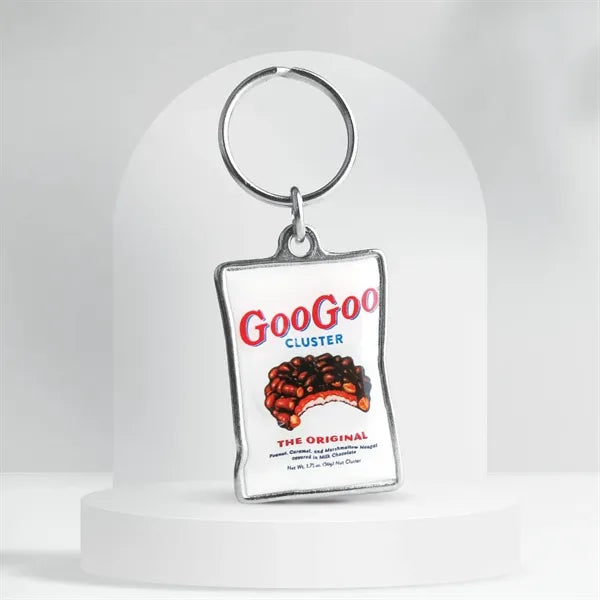 Shape Hand Crafted Metal Keychain
