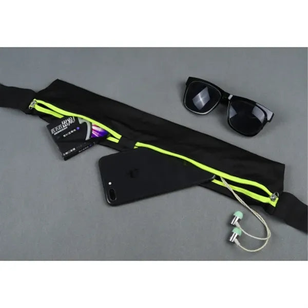 Sports Running Belt with Two Pockets