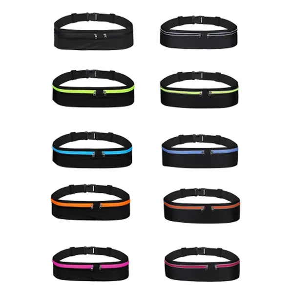 Sports Running Belt with Two Pockets