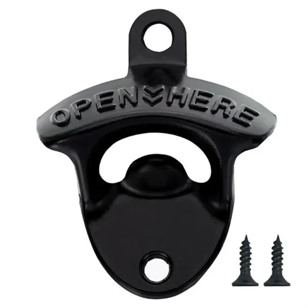 Black Bottle Opener