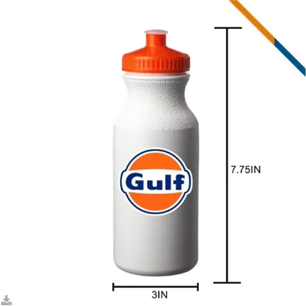 Elmer Plastic Sports Bottle - 20 OZ