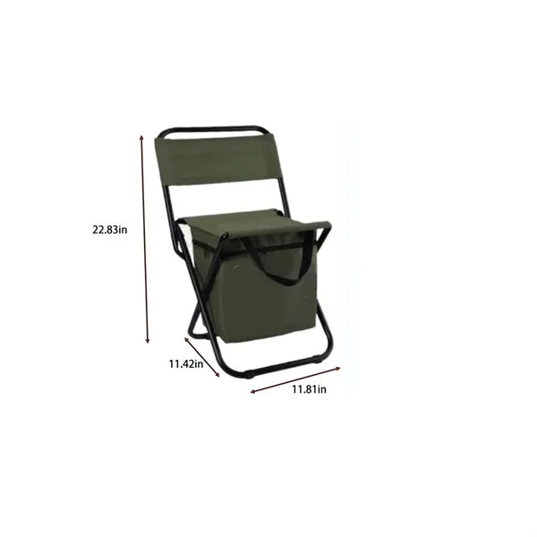 Outdoor Folding Leisure Camping Cooler Chair