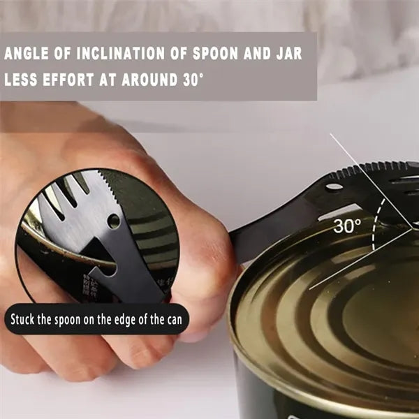 Multifunctional Portable Stainless Steel Fork Spoon