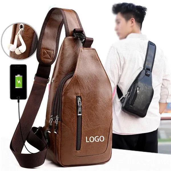 PU Shoulder Cross Chest Bag