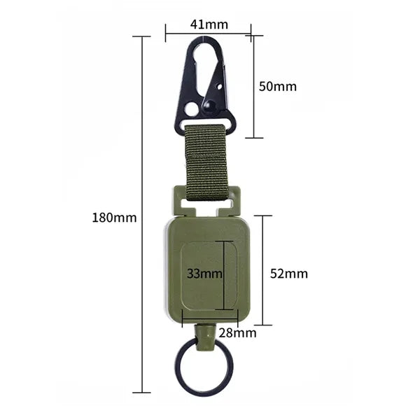 Easy Pull Telescopic Device Key Ring