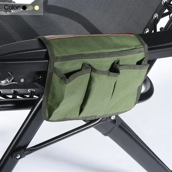 Chair Armrest Organizer Outdoor Folding Arm Rest Side Bag