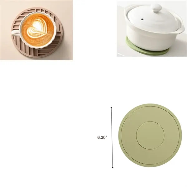 Multi-colored Silicone Heat Insulated Coaster