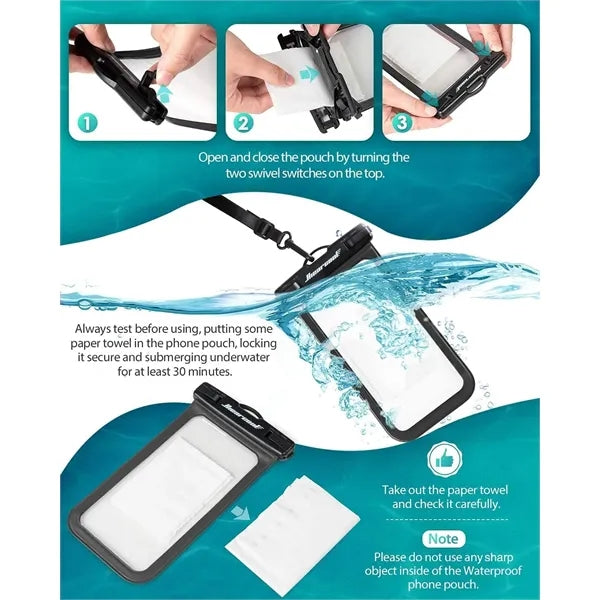 Waterproof Cellphone Dry Bag Beach Cruise Ship Essentials