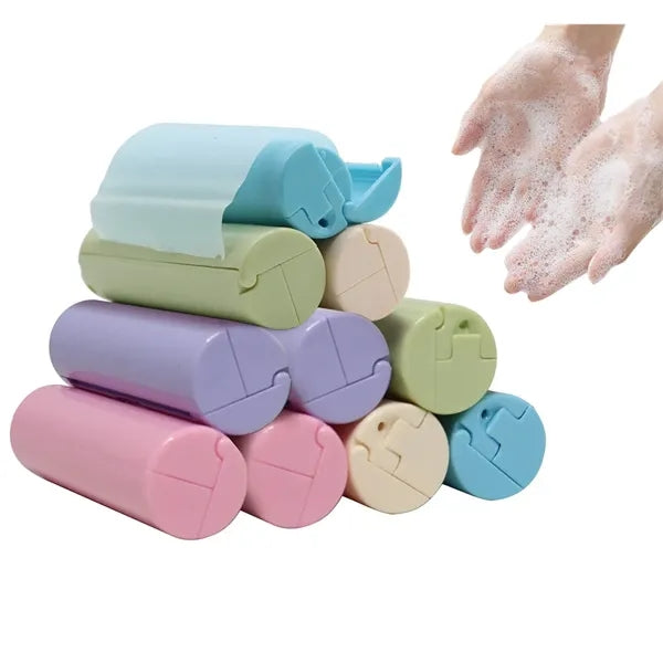 Disposable Paper Soap In Roll Tablets