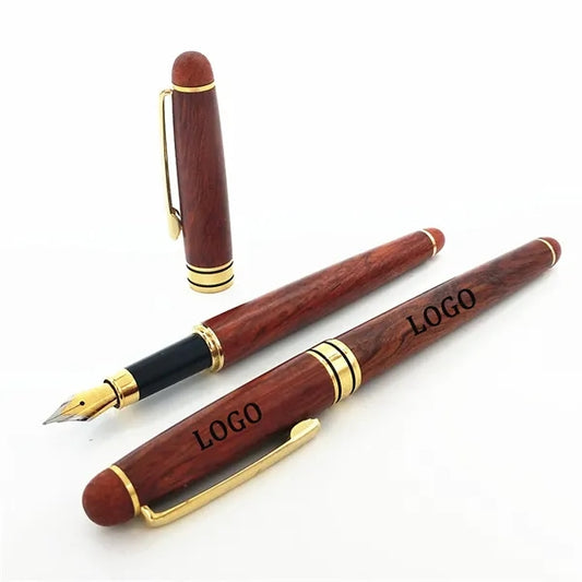 0.7Mm Pen Flower Pear Mahogany Ink Sac Calligraphy